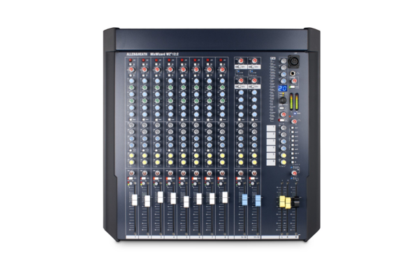 8 MIC LINE + 2 STEREO RACK MOUNT MIXER, 6 AUX SENDS, 4 BAND EQ WITH DUAL SWEPT MIDS, DUAL FX ENGINES